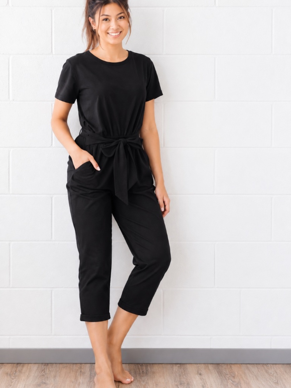 Smash + Tess x The Birds Papaya Jemma Autumn Romper Black S